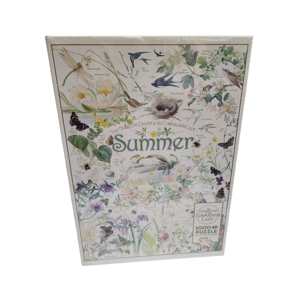 Cobble Hill The Country Diary of an Edwardian Lady Summer 1000 Piece Puzzle NIP